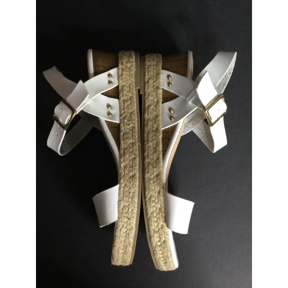 Tommy Bahama Women's Jona Espadrille Wedge Platform Sandal White Size 10 M